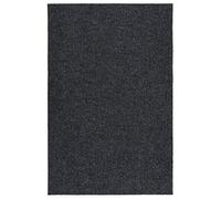 mtlskopl Tapis anti-saleté - Anthracite - 100 x 150 cm - Robuste - 70 % polypropylène et 30 % polyester - Design moderne en feutre aiguilleté - Dessous en gel antidérapant - Pour couloir, salon
