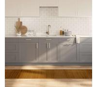 mtlskopl Tapis de couloir en bambou - Marron - 60 x 300 cm - Antidérapant - Pour salon, chambre à coucher, couloir - Design moderne - Durable et facile d'entretien - Pour l'intérieur et le couloir