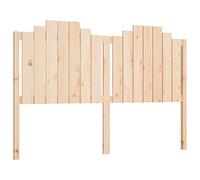 mtlskopl Tête de lit 166 x 110 cm en pin massif non traité Aspect rustique Design moderne et durable Chambre à coucher Salon Chambre d'amis