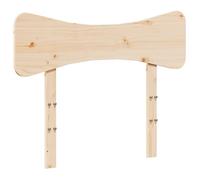 mtlskopl Tête de lit 90 cm en pin massif non traité, 95,5 x 3,5 x 81 cm, design rustique moderne, tête de lit stable, pour matelas de 90 cm, chambre d'adolescent, chambre d'amis