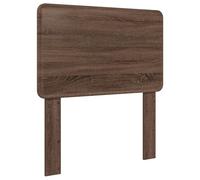 mtlskopl Tête de lit aspect chêne marron 100 cm en bois - Design moderne - Robuste et durable - Facile à nettoyer - Montage en quelques minutes - Pour lit double et lit simple