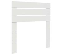 mtlskopl Tête de lit blanche 93 x 3 x 100 cm en bois - Panneau arrière moderne - Facile à monter - Compatible avec lit simple - Lit double pour chambre à coucher, chambre d'adolescent et chambre