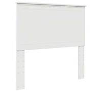 mtlskopl Tête de lit en bois blanc brillant - 102 x 7 x 100 cm - Design moderne - Robuste et durable - Facile d'entretien - Montage en quelques minutes - Pour chambre à coucher, chambre d'adolescent