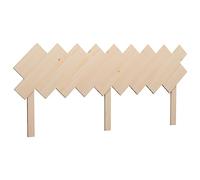 mtlskopl Tête de lit en bois de pin 178 x 80,5 cm, non traité, grain droit, branches d'arbre, dossier pour lit