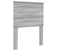 mtlskopl Tête de lit en bois gris Sonoma 78 x 7 x 100 cm - Design moderne - Robuste et facile d'entretien - Montage en quelques minutes - Pour chambre à coucher, chambre d'adolescent, chambre d'amis