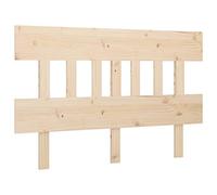 mtlskopl Tête de lit en pin massif non traité 203,5 x 81 cm, rustique, robuste, ergonomique, pour un confort de sommeil et de lecture