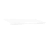 mtlskopl Toile de Rechange pour Auvent 6x3m Blanc avec Lambrequin Polyester