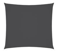 mtlskopl Voile d'Ombrage Carrée 4,5x4,5 m en Tissu Oxford Robuste, Parasol Suspendu avec Cordes de Fixation pour l'Aménagement de la Terrasse, du Jardin et du Balcon, Anthracite