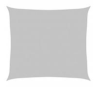 mtlskopl Voile d'ombrage rectangulaire 3x2,5 m en Polyester Oxford, Toile d'ombrage pour terrasse, Jardin, Piscine et Balcon, avec Cordes de Fixation et Anneaux, Gris Clair