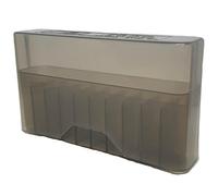 MTM 20 Round Slip-Top Rifle Ammo Box, Clear Smoke