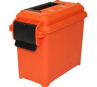 MTM AC15-35 Mini boîte de munitions pour munitions en vrac, joint étanche, double languette, capacité de 5,4 kg, fabriquée aux États-Unis, orange
