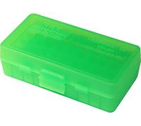MTM - Boîte à munitions rondes Cal 50 380/9 mm P50-9M (vert transparent)