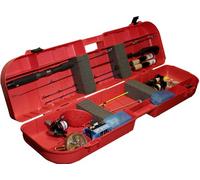 MTM Boîte pour canne à pêche sur glace Rouge