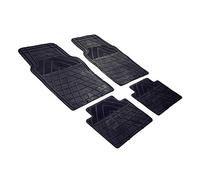 MTM Boston Lot de 4 Tapis de Voiture universels en Caoutchouc