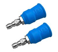 MTM Hydro Acqualine 16.7200 Protège-buses pour nettoyeur haute pression avec support de protection, coupleur rapide 6,35 mm, qualité commerciale, kit 4.0 25 et 40 degrés