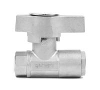 MTM Hydro Robinet à boisseau sphérique pour nettoyeur haute pression en acier inoxydable 3/8" NPT femelle 5000 PSI