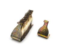 MTMTOOL Lot de 30 crochets de suspension colorés en métal pour cadre photo 5,6 x 3,3 cm