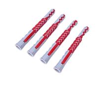 MTMXALBBR 20 vis autotaraudeuses for Tubes d'expansion, Chevilles de perçage for cloisons sèches, ancrages muraux métalliques, boulons dentelés à tête Pointue(65mm)