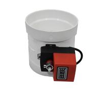 MTMXALBBR Clapet motorisé for conduit d'air électrique 4N, vanne de conduit, purgeur d'air motorisé, diamètre: 80-250mm, 3 positions leisurely(110 AC110v)