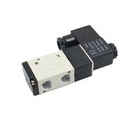 MTMXALBBR Électrovanne pneumatique 3 voies 2 positions, commande directionnelle d'air 3V210-08 DC12V DC24V AC110V AC220V leisurely(DC 24V)