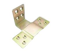 MTMXALBBR Kit de Fixation Robuste for Barres lit en métal, équerre d'angle for Cadre Bois, Compatible avec Lits et canapés