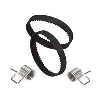 MTMXALBBR Lot de 2 courroies synchrones GT2-6 en caoutchouc à boucle fermée for imprimante 3D leisurely(Type A,112MM)