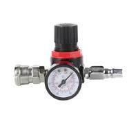 MTMXALBBR Manomètre régulateur de pression d'air 1/4" avec compresseur à soupape de régulation for pulvérisation leisurely