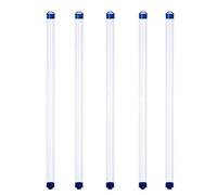 MTNBHH Échantillonneur d'eau Portable à Double Valve, Tube de Collecte de Liquide for puits Profonds, étude géologique, lac, étang, Utilisation Industrielle(20packs,1000ml)
