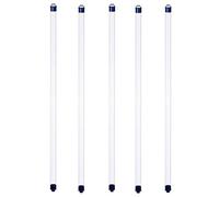MTNBHH Échantillonneur d'eau Portable à Double Valve, Tube de Collecte de Liquide for puits Profonds, étude géologique, lac, étang, Utilisation Industrielle(10packs,250ml)