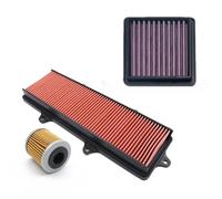 MTNDUYGV Filtre à Air de Moto pour ZONTES pour 310M pour ZT310-M Filtre À Air Moto Filtre À Huile(A - 3 Pieces)