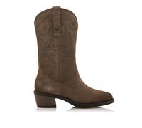 MTNG Bottes à Talons Femme Bottes à Talons TEO 58964 Femme | De Cuir, avec l'intérieur Cuir Toe Cap Arrondie | Bottes à Talons décontracté | Fermeture avec sans Fermeture- Ouverts | 58670 |