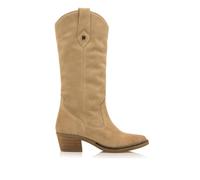 MTNG Bottes à Talons Femme Bottes à Talons TEO 59716 Femme | De Cuir, avec l'intérieur Cuir, Tige Haute Toe Cap Pointue | Bottes à Talons décontracté | Fermeture avec Fermeture éclair | 574
