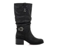 MTNG Bottes Plates Femme Bottes Plates PERSEA H 59352 Femme | Bottes Plates décontracté | Fermeture avec Fermeture éclair | 58352 | Noir