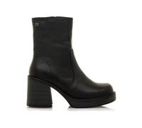 MTNG Bottines à Talons Femme Bottines à Talons New Oasis 59800 Femme | De Cuir, avec l'intérieur Cuir, Tige Haute Toe Cap Arrondie | Bottines à Talons décontracté | Fermeture avec Fermeture