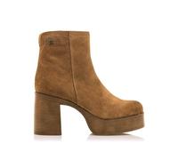 MTNG Bottines à Talons Femme Bottines à Talons Sixties 59738 Femme | De Cuir, avec l'intérieur Cuir Toe Cap Arrondie | Bottines à Talons décontracté | Fermeture avec Fermeture éclair | 5739