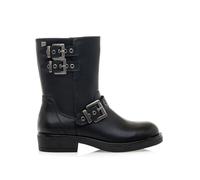 MTNG Bottines Plates Femme Bottines Plates Bruna 59832 Femme | Bottines Plates décontracté | Fermeture avec Fermeture éclair | 58220 | Trap Negro