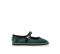 MTNG Chaussures Plates Femme Chaussures Plates FLO 59774 Femme | Chaussures Plates décontracté | Fermeture avec Boucle | 58272 | Vert