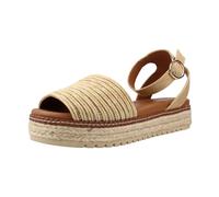 Mtng - Sandale compensée Amelie - Femme - Chaussures - Beige - Taille: 39 EU