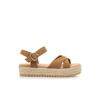MTNG Sandales compensées Femme Amelie 53358 | 60279 | Camel 251