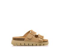 MTNG Sandales Plates Femme Lion 54160 | 60337 | Suede Arena 251