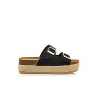 MTNG Sandales Plates Femme Perla 53043 | 60260 | Noir