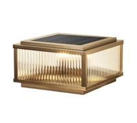 MTNROO 1 Lampe De Colonne Paysagère Phare De Pilier Personnalisé Étanche IP65 Lanterne Solaire Classique Sur Pied Lampes LED E27 Pour Poteau De Clôture, Jardin, Cour, Patio, Terrasse