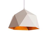 MTNROO Lampe Suspendue Élégante Simplicité Lampes Suspendues Polygonales Modernes Lustre Créatif Macaron Luminaire De Plafond Abat-Jour Élégant pour Restaurant pour Restaurant Salon Bar Digne