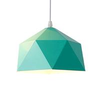 MTNROO Lampe Suspendue Élégante Simplicité Lampes Suspendues Polygonales Modernes Lustre Créatif Macaron Luminaire De Plafond Abat-Jour Élégant pour Restaurant pour Restaurant Salon Bar Digne