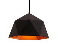 MTNROO Lampe Suspendue Élégante Simplicité Lampes Suspendues Polygonales Modernes Lustre Créatif Macaron Luminaire De Plafond Abat-Jour Élégant pour Restaurant pour Restaurant Salon Bar Digne