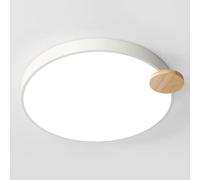 MTNROO Panneau Lumineux Industriel Circulaire Plafonnier Avec Abat-jour Coloré Abat-jour Plat En Acrylique Luminaire À Économie D'énergie Pour La Protection Des Yeux Pour D'enfant, Porche,