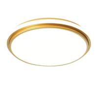 MTNROO Plafonniers LED De Luxe Panneau Lumineux À Émission Latérale | Plafonnier Circulaire Minimaliste À Économie D'énergie, 3 Variateurs, Abat-jour En Acrylique, Idéal Pour Véranda, Bureau