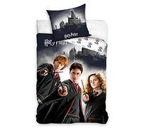 MTOnlinehandel pour Harry Potter Parure de lit, 135 x 200 cm + 80 x 80 cm