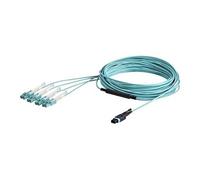 StarTech.com MPO8LCPL10M câble InfiniBand et à fibres optiques 10 m MPO/MTP 8x LC Couleur aqua