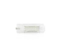 MTPIVFD plaque d'immatriculation arrière Pour VW Pour Beetle A5 Caddy Jetta Pour Golf Mk5/6/7 Passat B6/7/8 Pour Seat Leon Toledo Cordoba LED Lampe Intérieure Blanche De Coffre(1PC LedLights)